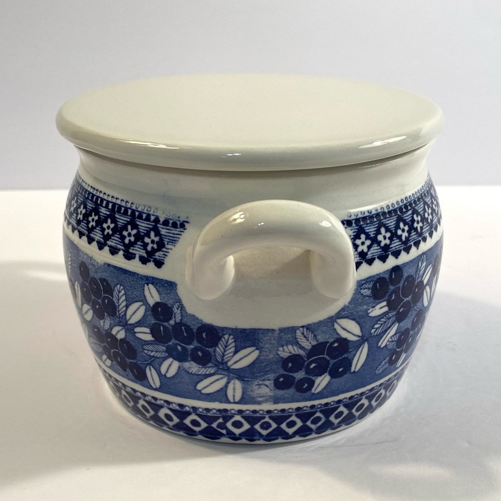 Vintage Arabia Finland Lingonberry Ceramic Butter Jam Jar Pot Raija Uosikkinen - Picture 7 of 14